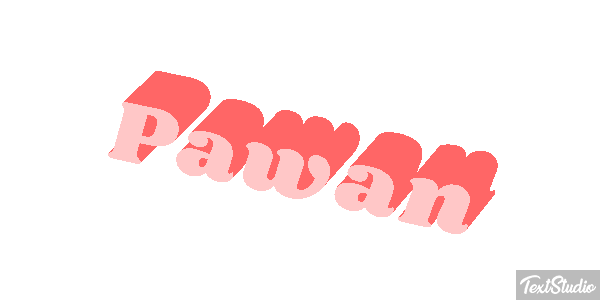 Pawan Efeito do texto