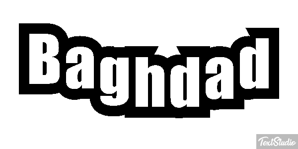 Baghdad Texteffekt