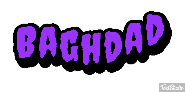 Baghdad Texteffekt