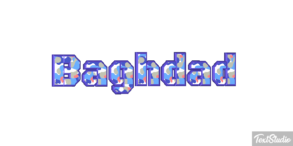 Baghdad Texteffekt
