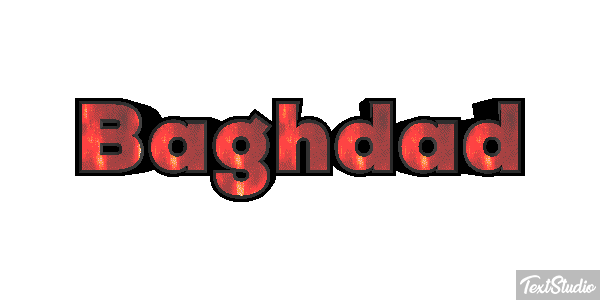 Baghdad Texteffekt