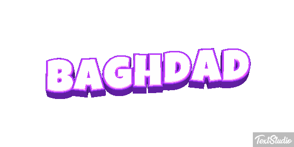 Baghdad Texteffekt