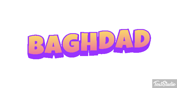 Baghdad Texteffekt