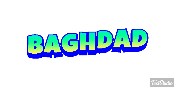Baghdad Texteffekt