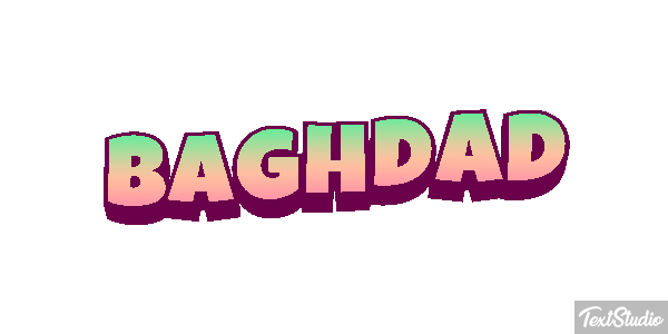 Baghdad Texteffekt