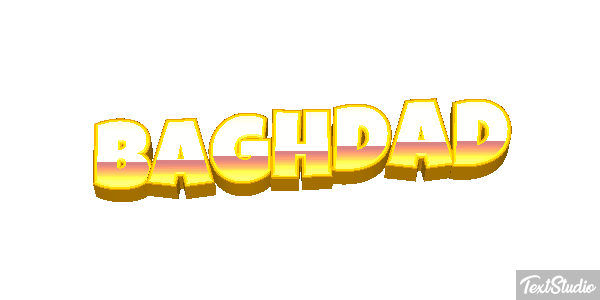Baghdad Texteffekt