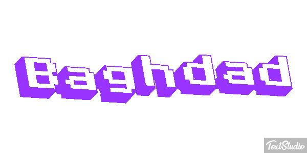 Baghdad Texteffekt
