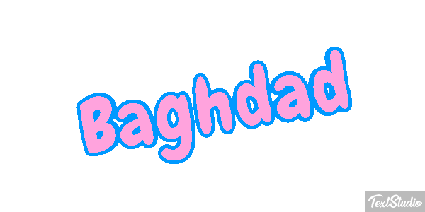 Baghdad Texteffekt