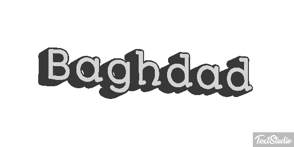 Baghdad Texteffekt