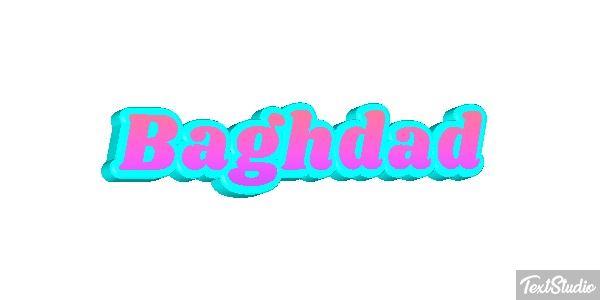 Baghdad Texteffekt