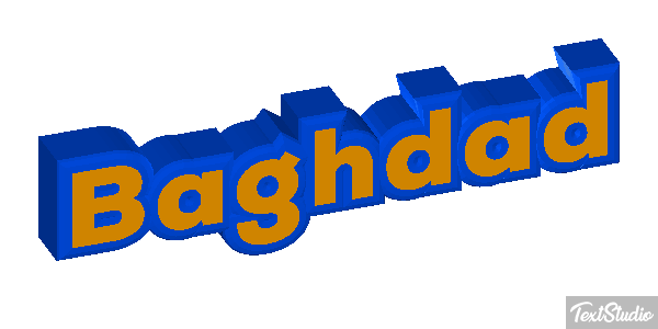 Baghdad Texteffekt