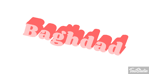 Baghdad Texteffekt