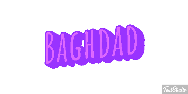 Baghdad Texteffekt