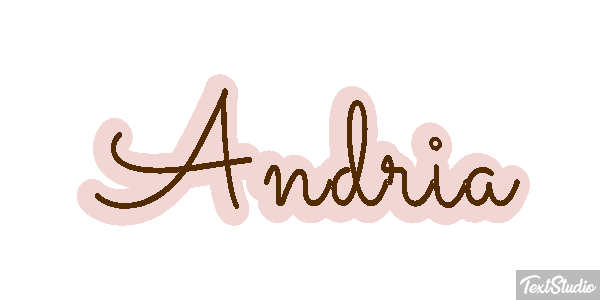 Andria Text effect