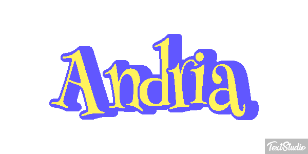 Andria Text effect
