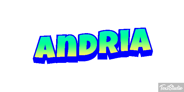 Andria Text effect
