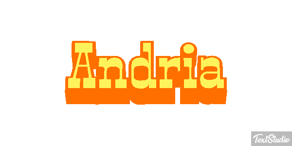 Andria Text effect