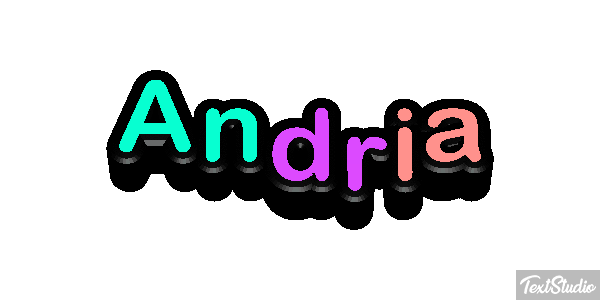 Andria Text effect