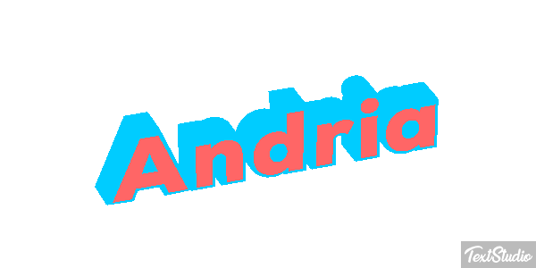 Andria Text effect