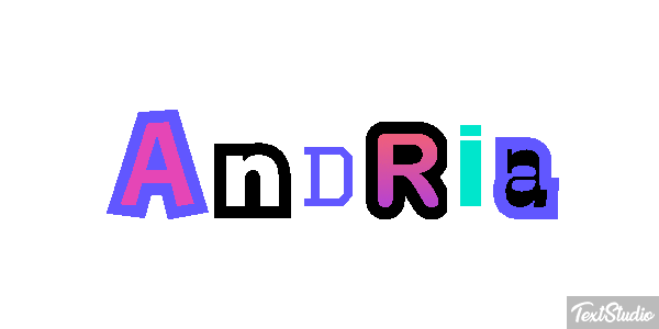 Andria Text effect