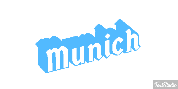Munich Efeito do texto