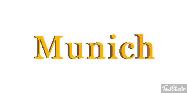 Munich Efeito do texto