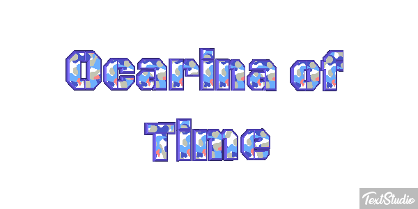 Ocarina of Time Tekst effect