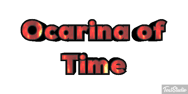 Ocarina of Time Tekst effect