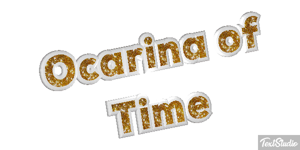 Ocarina of Time Tekst effect