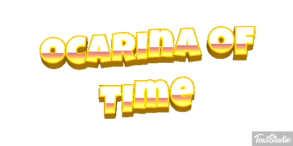 Ocarina of Time Tekst effect