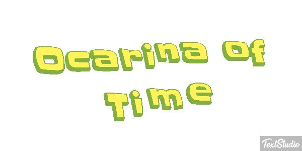 Ocarina of Time Tekst effect