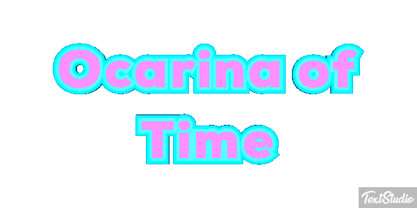 Ocarina of Time Tekst effect