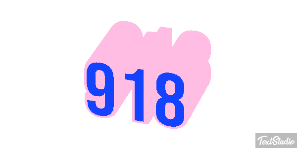 918 Efekt tekstowy