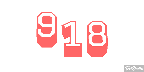 918 Efekt tekstowy