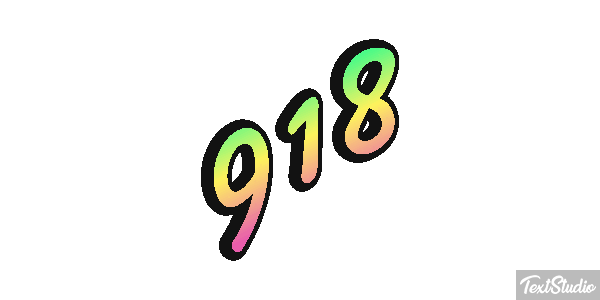 918 Efekt tekstowy