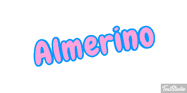 Almerino Effetto testo