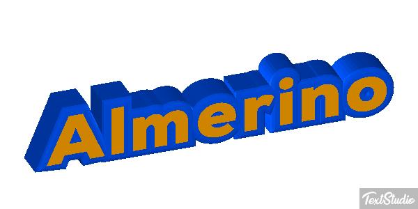Almerino Effetto testo