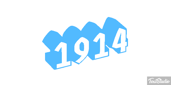 1914 Tekst effect