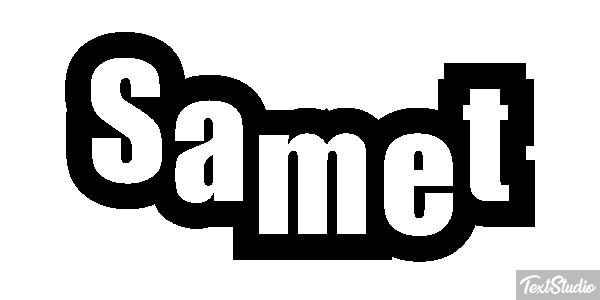Samet Efekt tekstowy