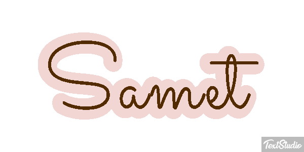 Samet Efekt tekstowy