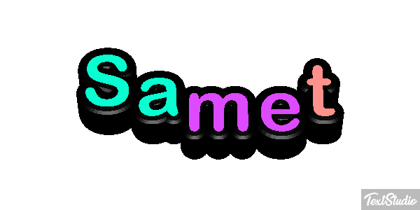 Samet Efekt tekstowy