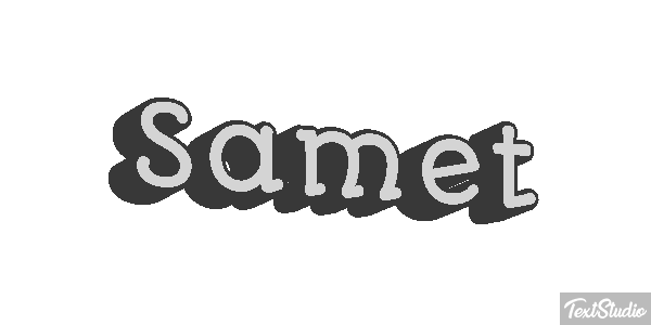 Samet Efekt tekstowy