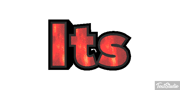 Its Text effect