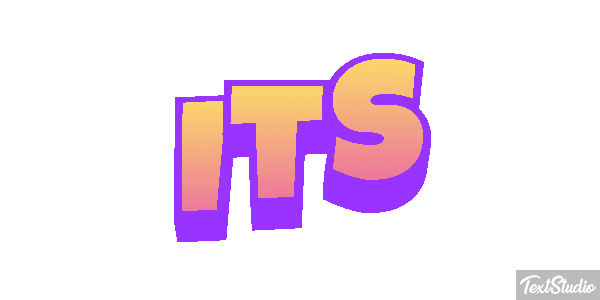 Its Text effect