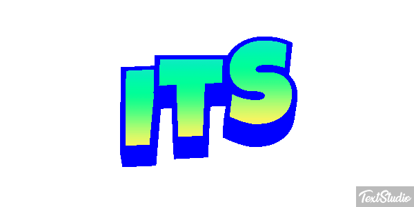 Its Text effect