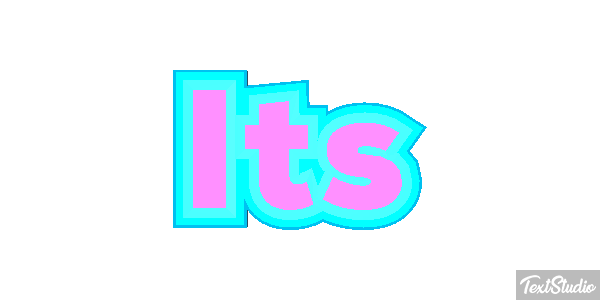 Its Text effect