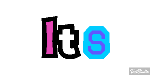 Its Text effect