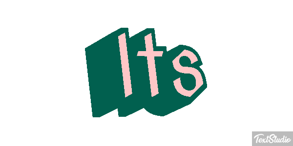 Its Text effect