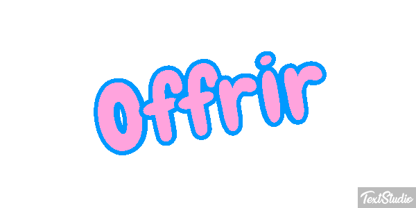 Offrir Effet de texte