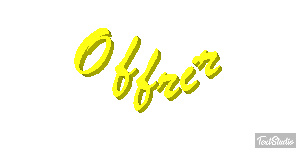 Offrir Effet de texte